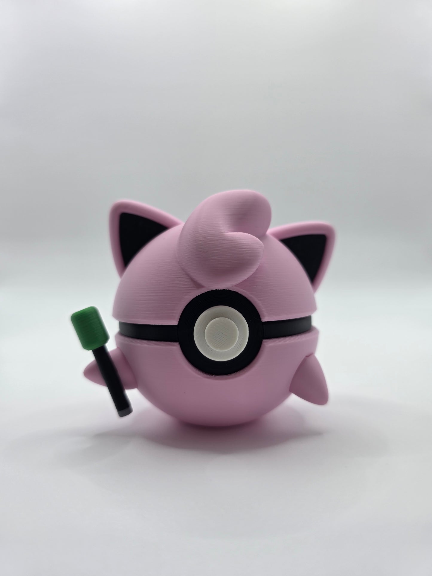 Character Design - 3D Printed Character Ball - Jigglypuff - Unique Display Collectible.