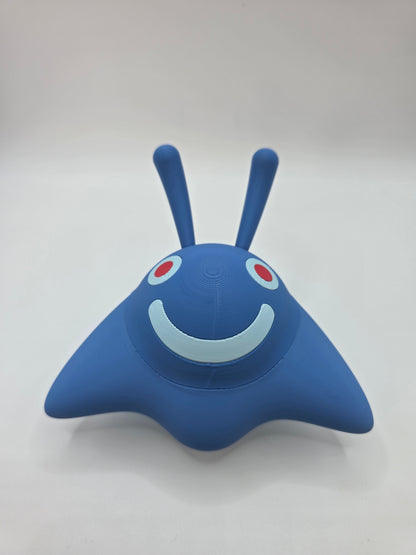 Character Design - 3D Printed Character Ball - Mantyke - Unique Display Collectible.