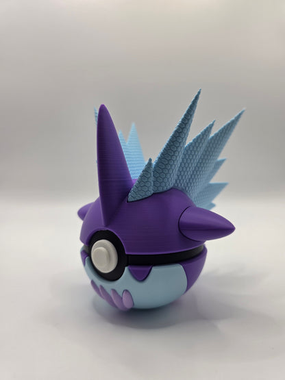 Character Design - 3D Printed Character Ball - Toxtricity Low Key Form- Unique Display Collectible.