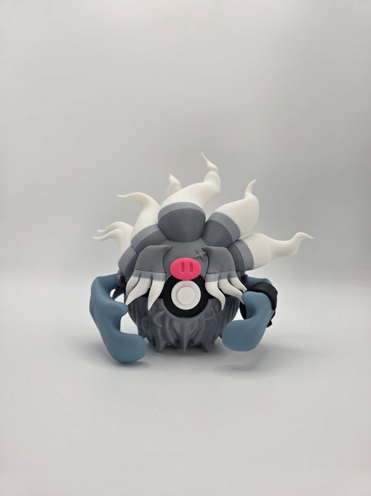 Character Design - 3D Printed Character Ball - Annihilape - Unique Display Collectible.
