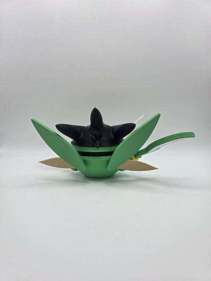 Character Design - 3D Printed Character Ball - Roronoa Zoro Scyther- Unique Display Collectible.