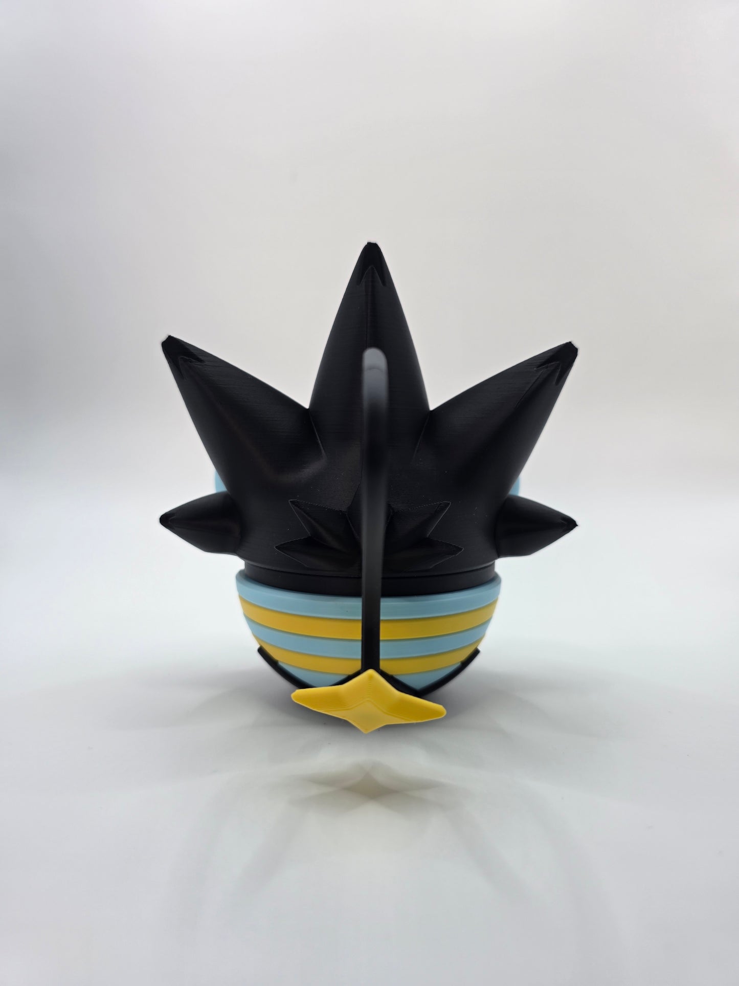 Character Design - 3D Printed Character Ball - Luxray - Unique Display Collectible.