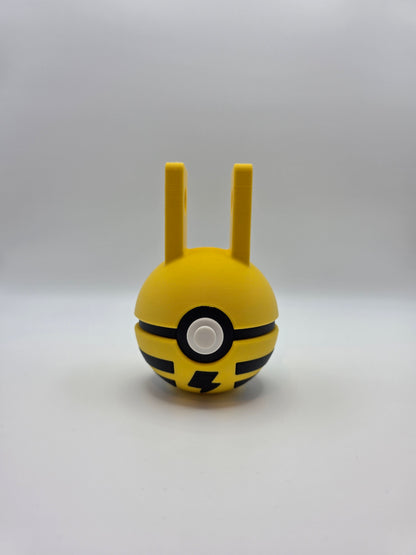 Character Design - 3D Printed Character Ball - Elekid - Unique Display Collectible.