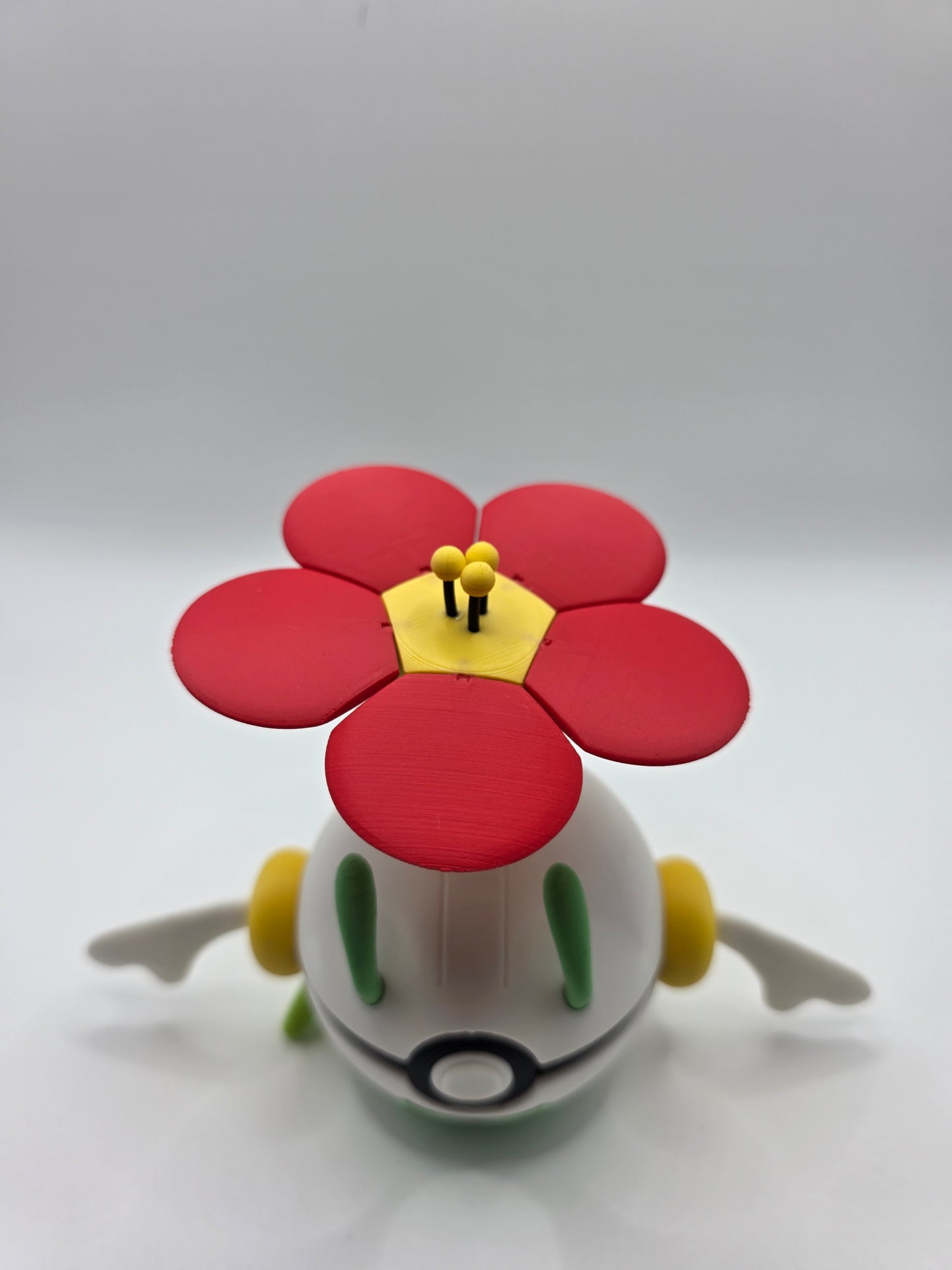 Character Design - 3D Printed Character Ball - Floette - Unique Display Collectible.