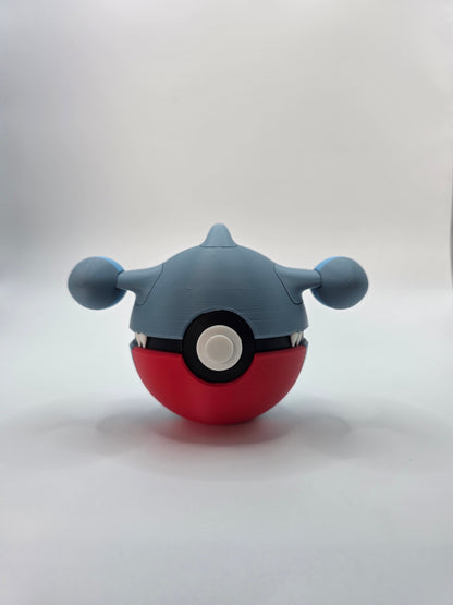 Character Design - 3D Printed Character Ball - Gible - Unique Display Collectible.