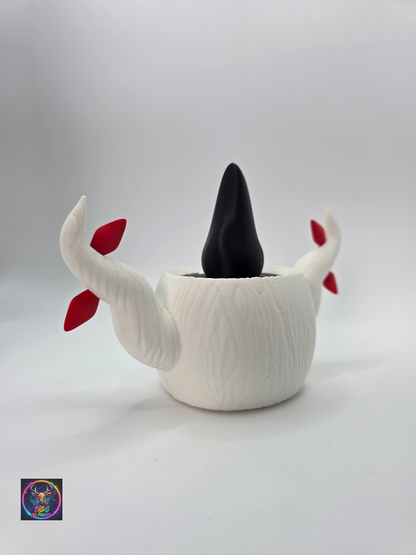 Character Design - 3D Printed Character Ball - Phantump - Unique Display Collectible.