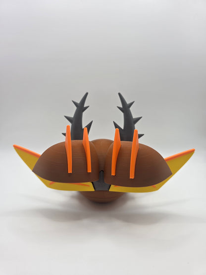 Character Design - 3D Printed Character Ball - Mega Pinsir - Unique Display Collectible.