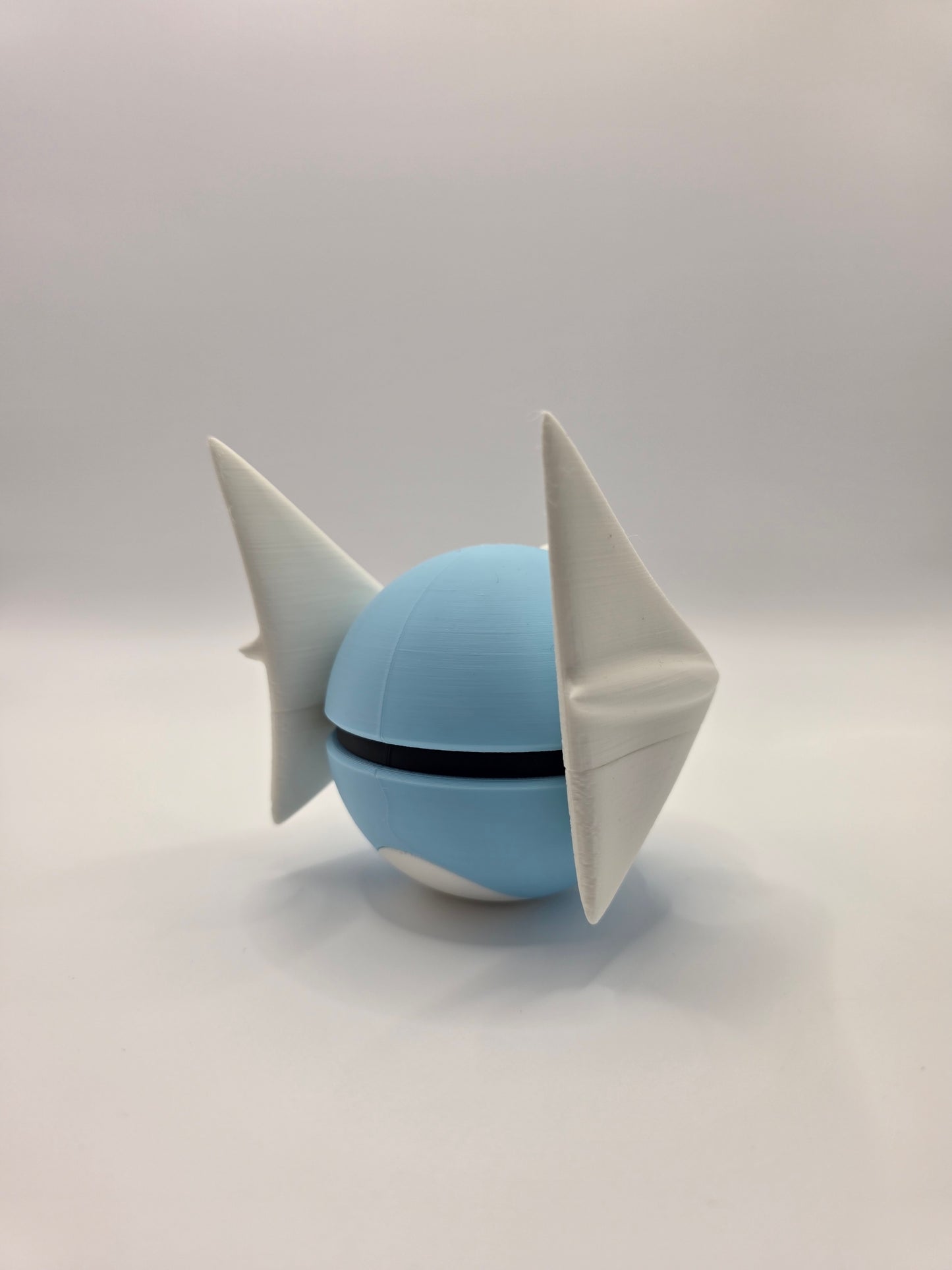 Character Design - 3D Printed Character Ball - Dratini - Unique Display Collectible.