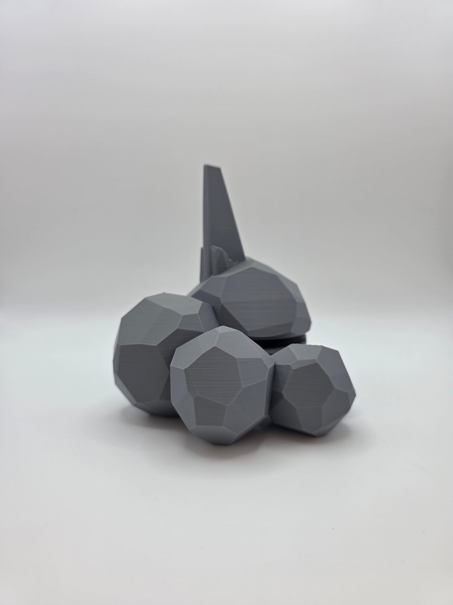 Character Design - 3D Printed Character Ball - Onix - Unique Display Collectible.