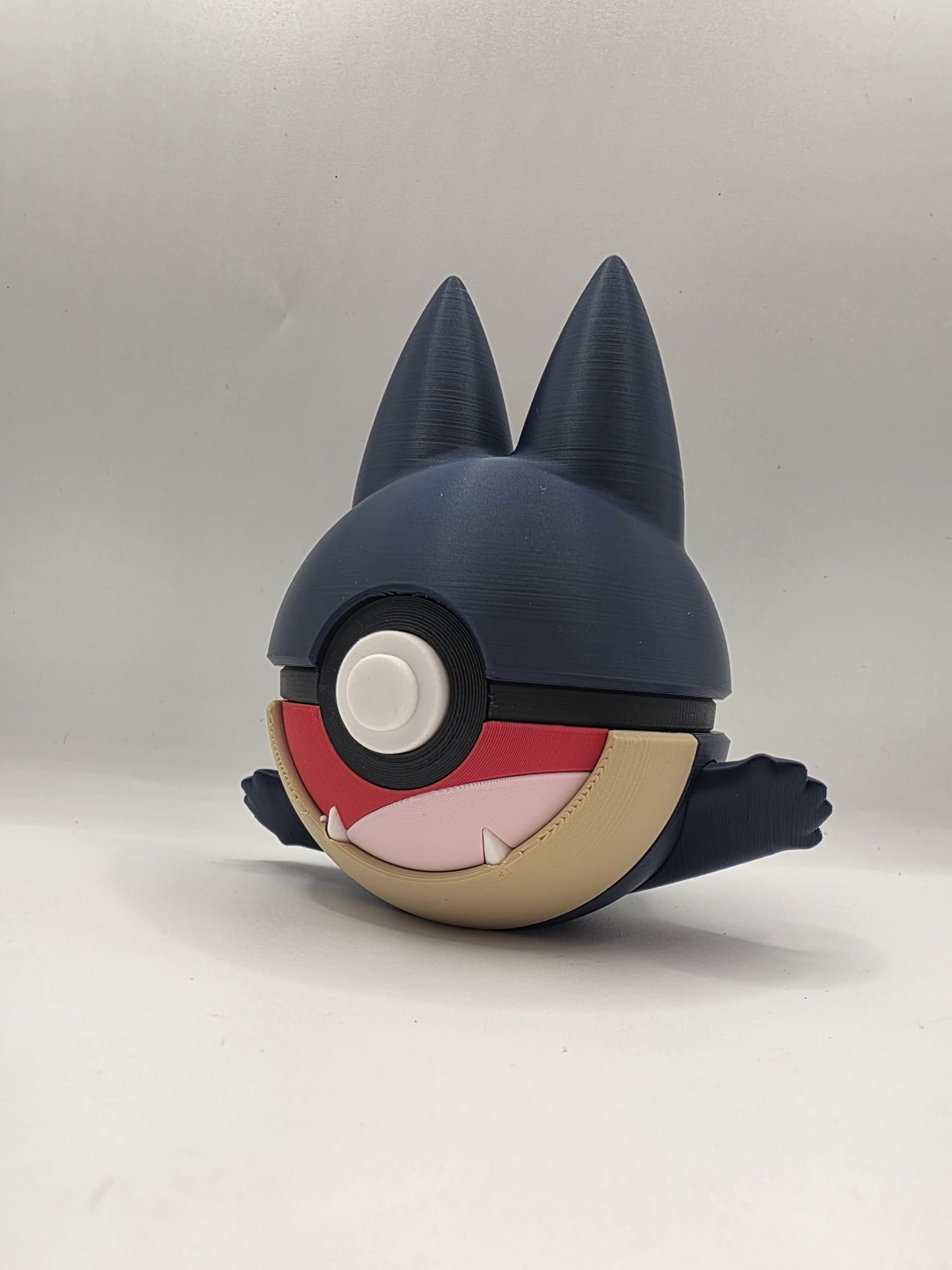 Pokemon Character Design - 3D Printed Pokeball - Munchlax - Exclusive Display Collectible.
