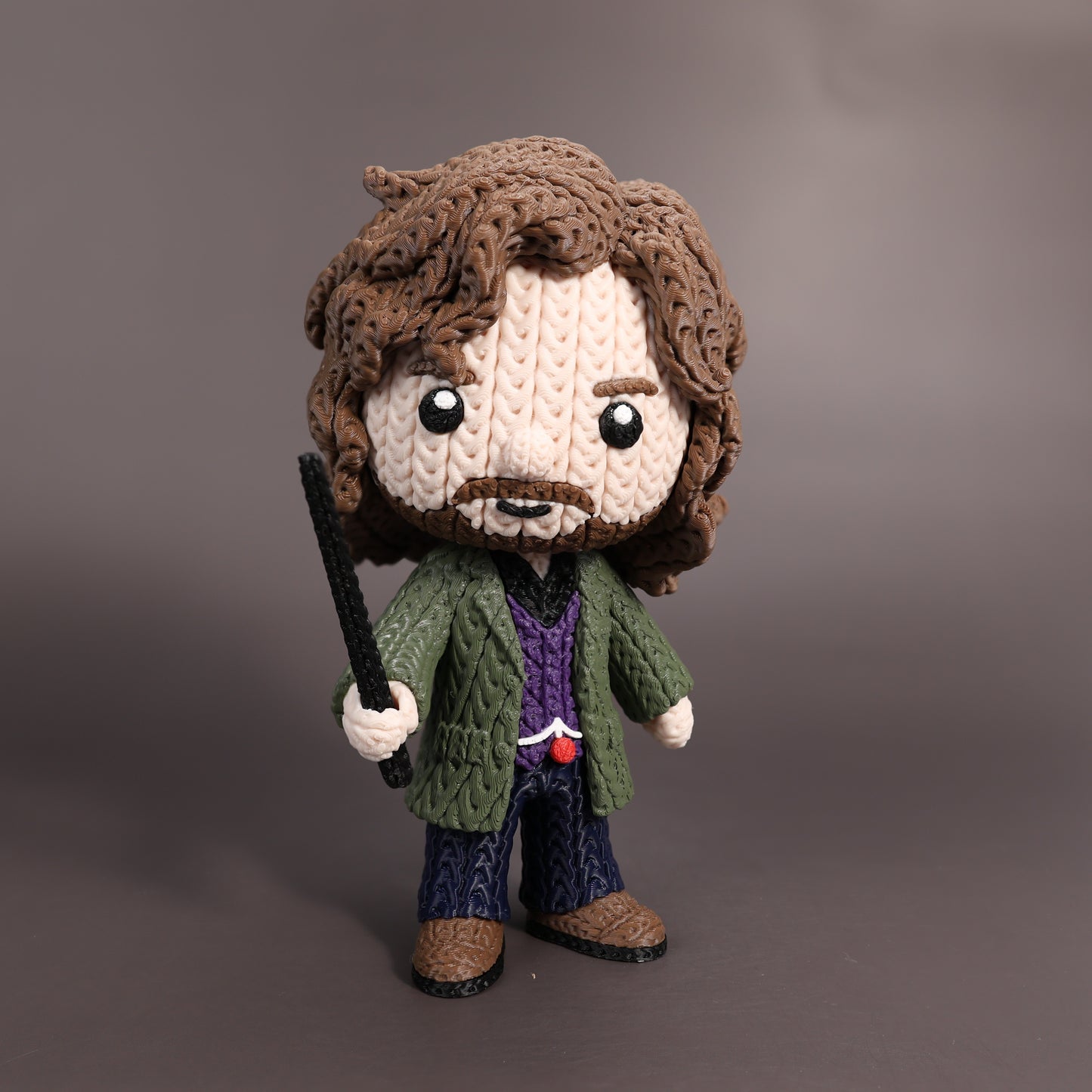 Knitted Design - 3D Printed Harry Potter and Friends Character Figures - Unique Display Collectible