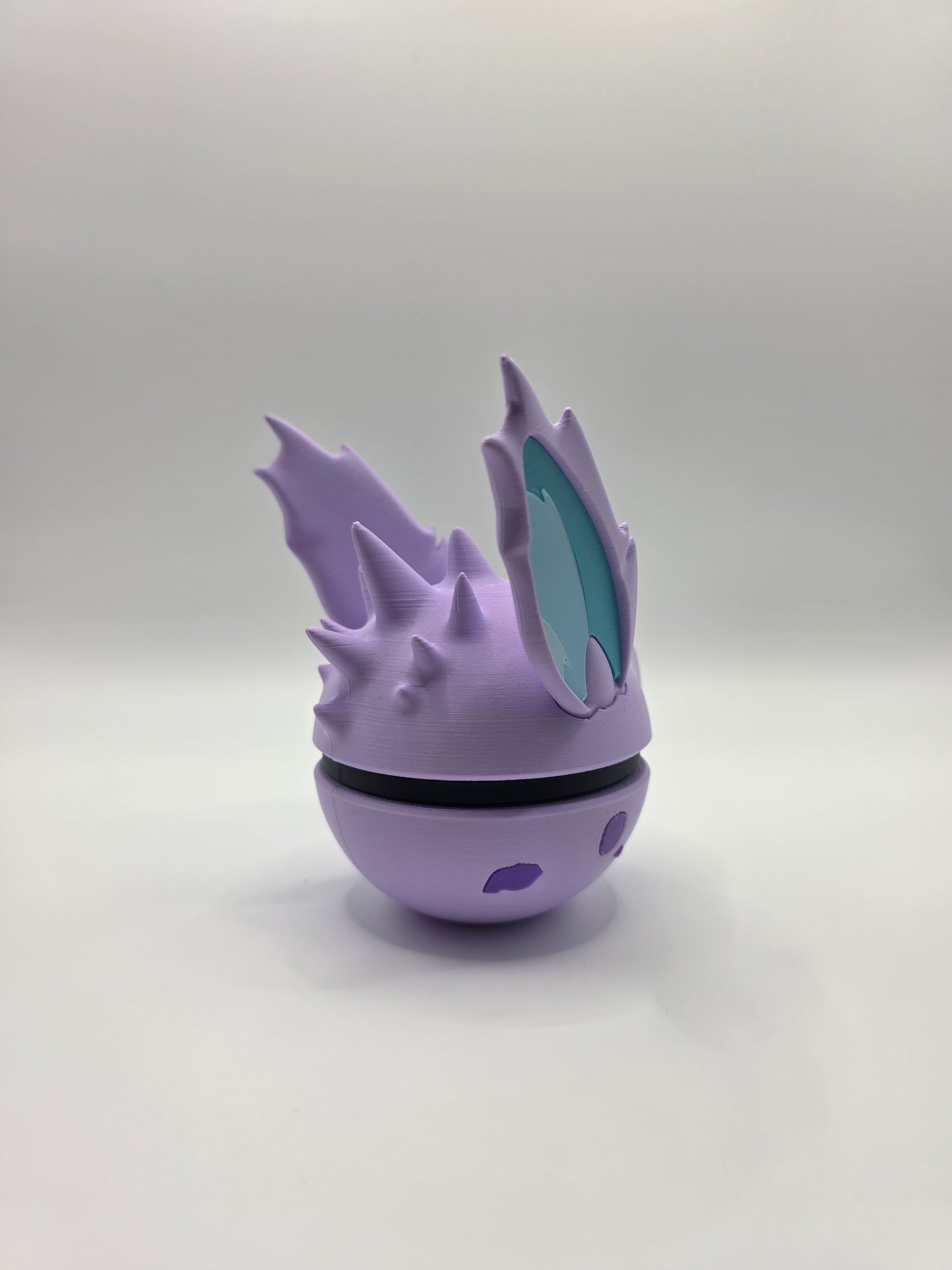 Character Design - 3D Printed Character Ball - Nidoran M - Unique Display Collectible.