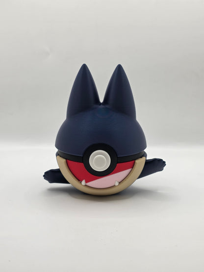 Character Design - 3D Printed Character Ball - Munchlax - Unique Display Collectible.