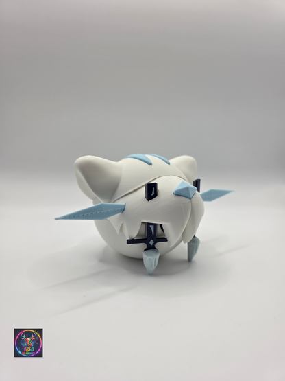 Character Design - 3D Printed Character Ball - Chien-Pao - Unique Display Collectible.