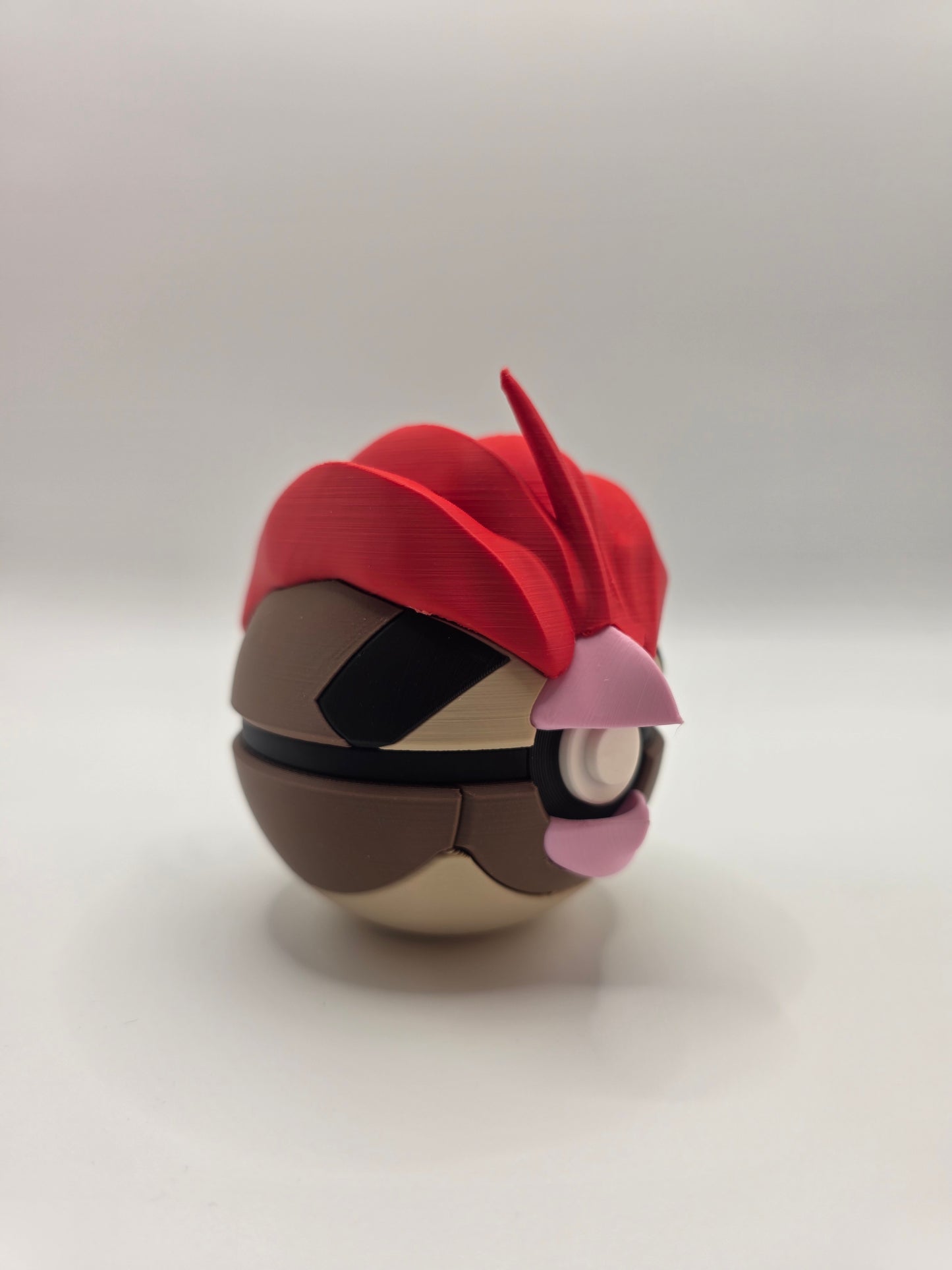 Character Design - 3D Printed Character Ball - Pidgeotto - Unique Display Collectible.