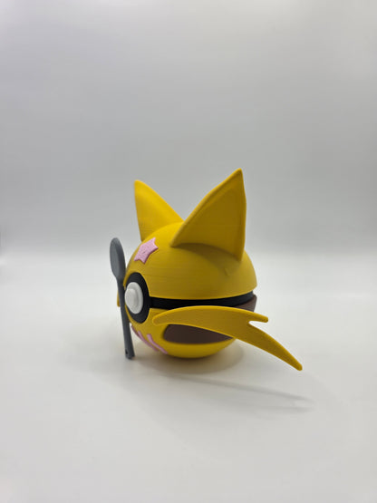 Character Design - 3D Printed Character Ball - Kadabra - Unique Display Collectible.