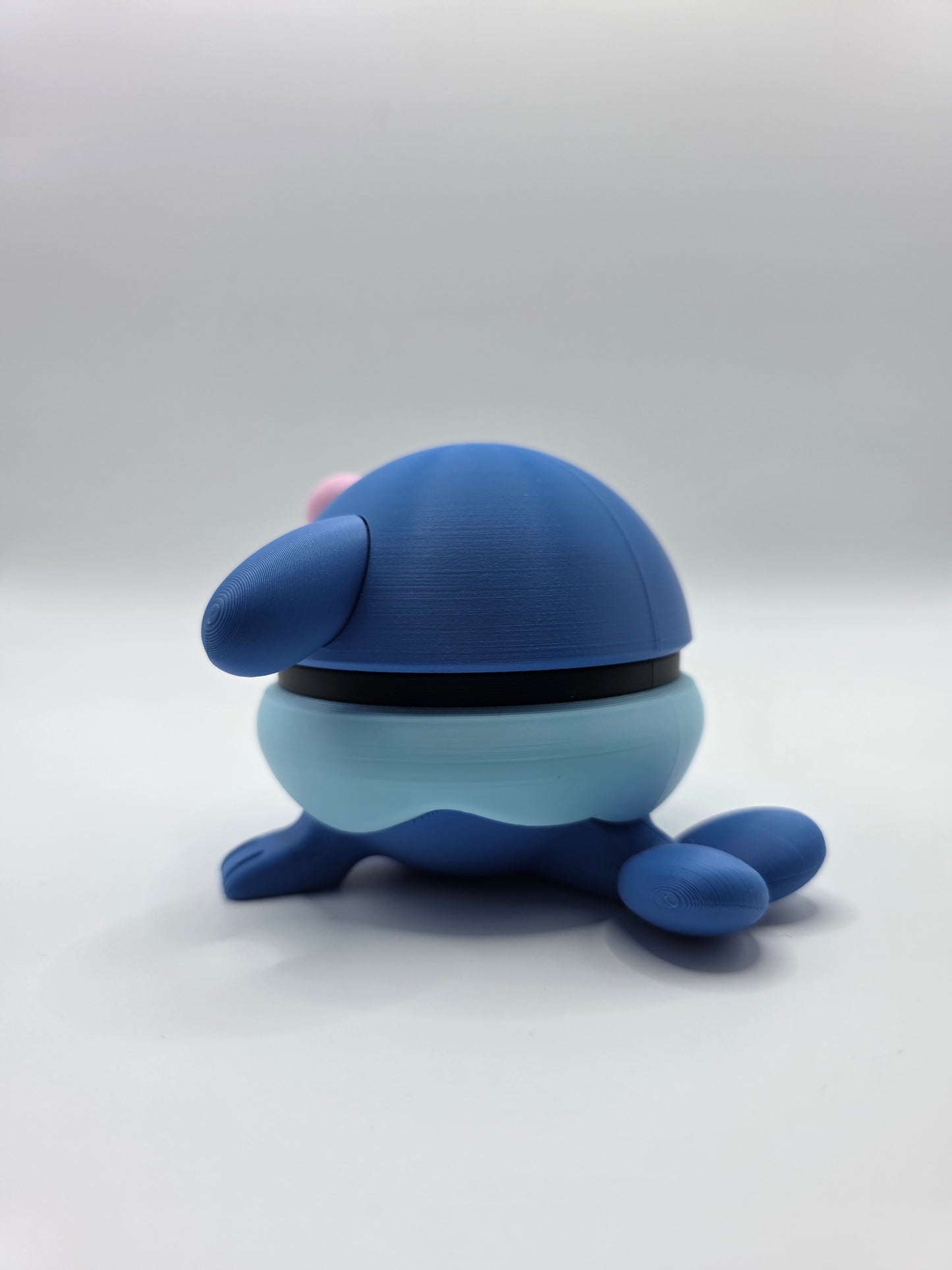 Character Design - 3D Printed Character Ball - Popplio - Unique Display Collectible.
