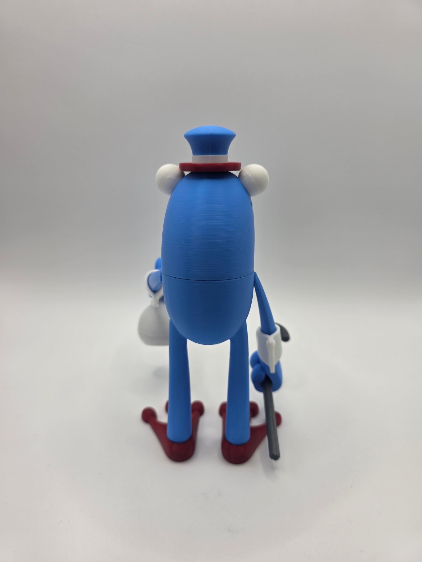 Fancy Pants Fly Frog – Articulated 3D Printed Modular Desk Toy Figurine