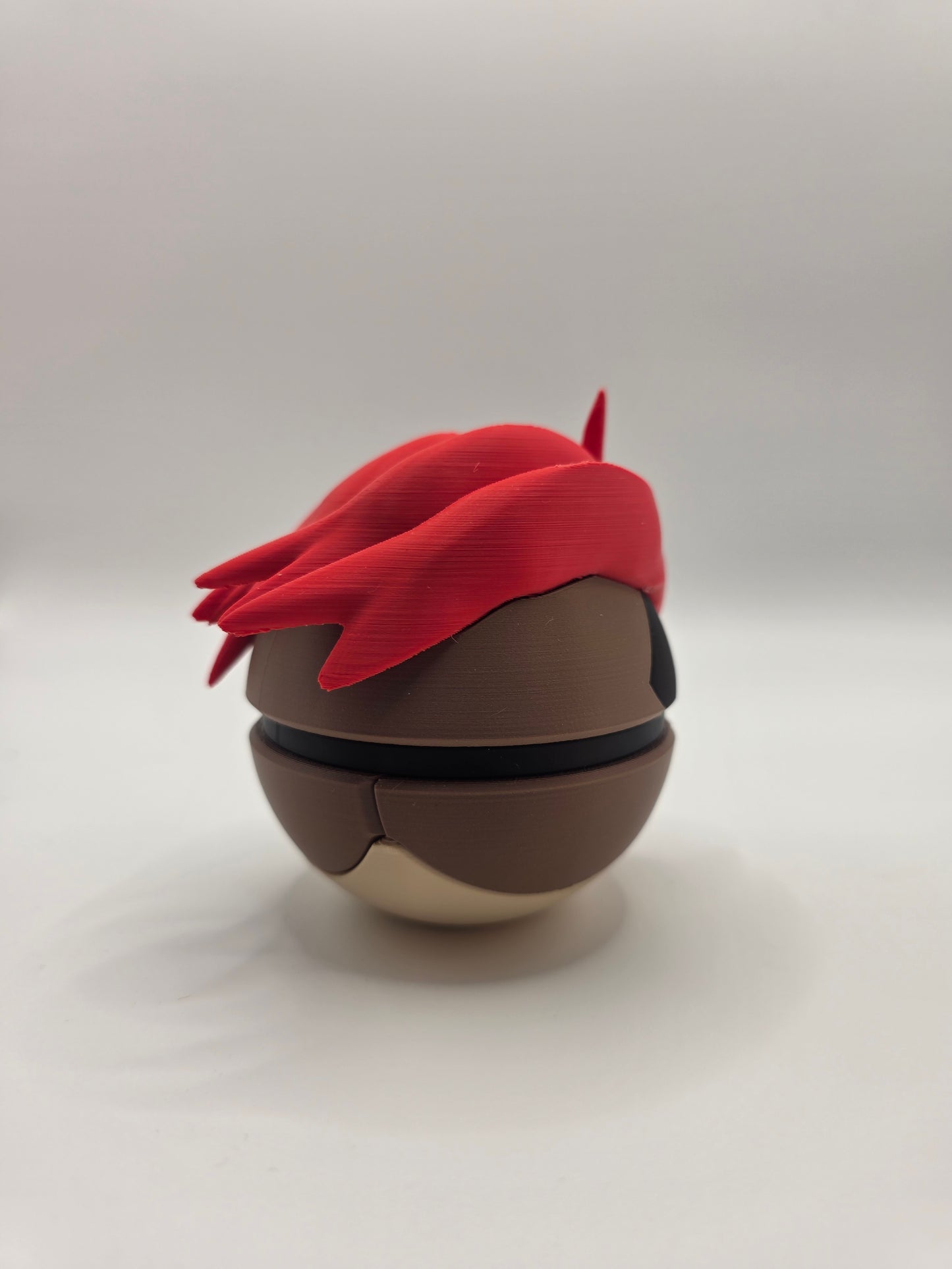 Character Design - 3D Printed Character Ball - Pidgeotto - Unique Display Collectible.