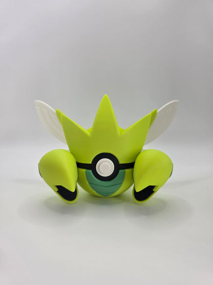Character Design - 3D Printed Character Ball - Scizor - Unique Display Collectible.