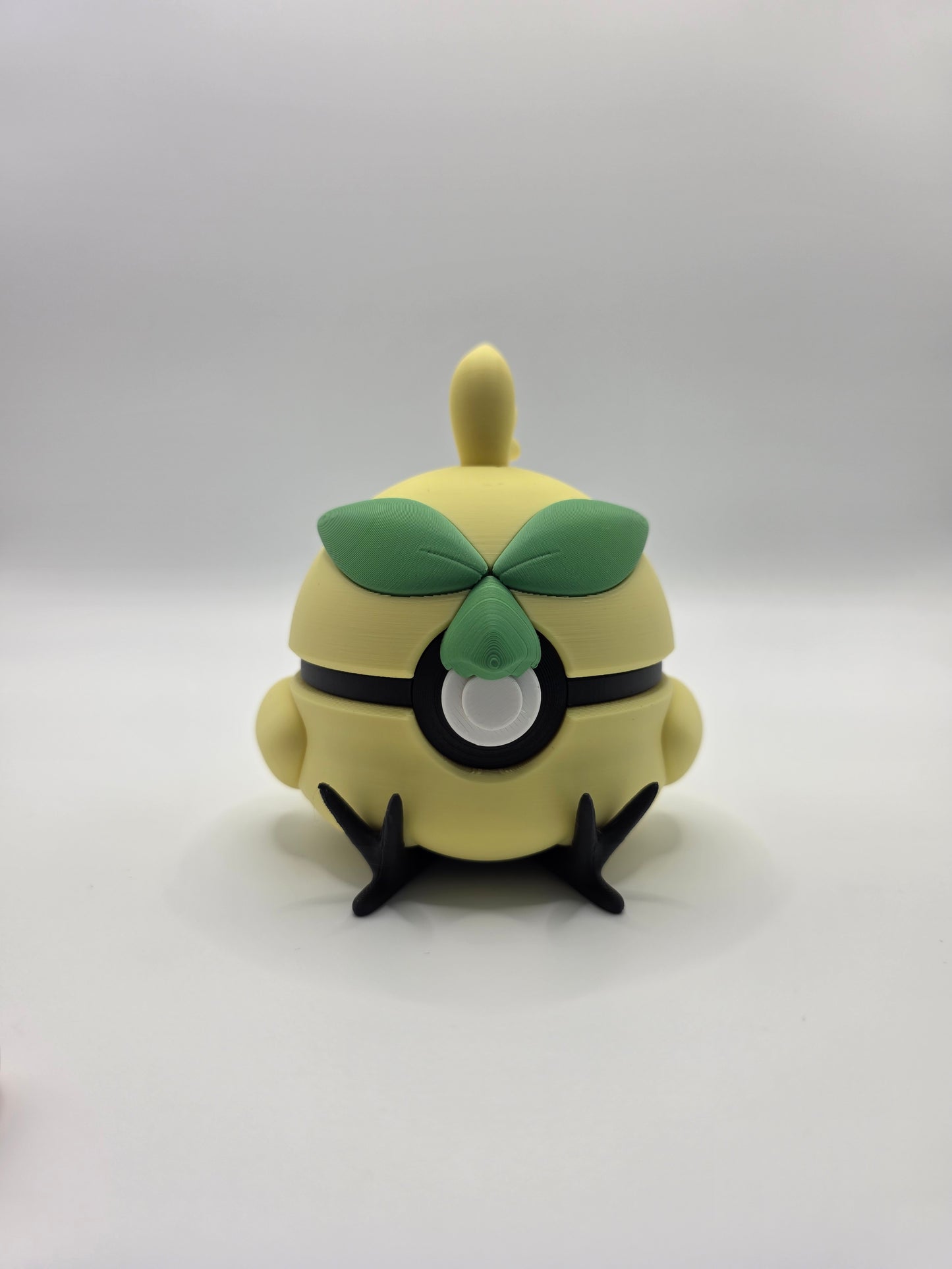 Character Design - 3D Printed Character Ball - Browt - Unique Display Collectible.