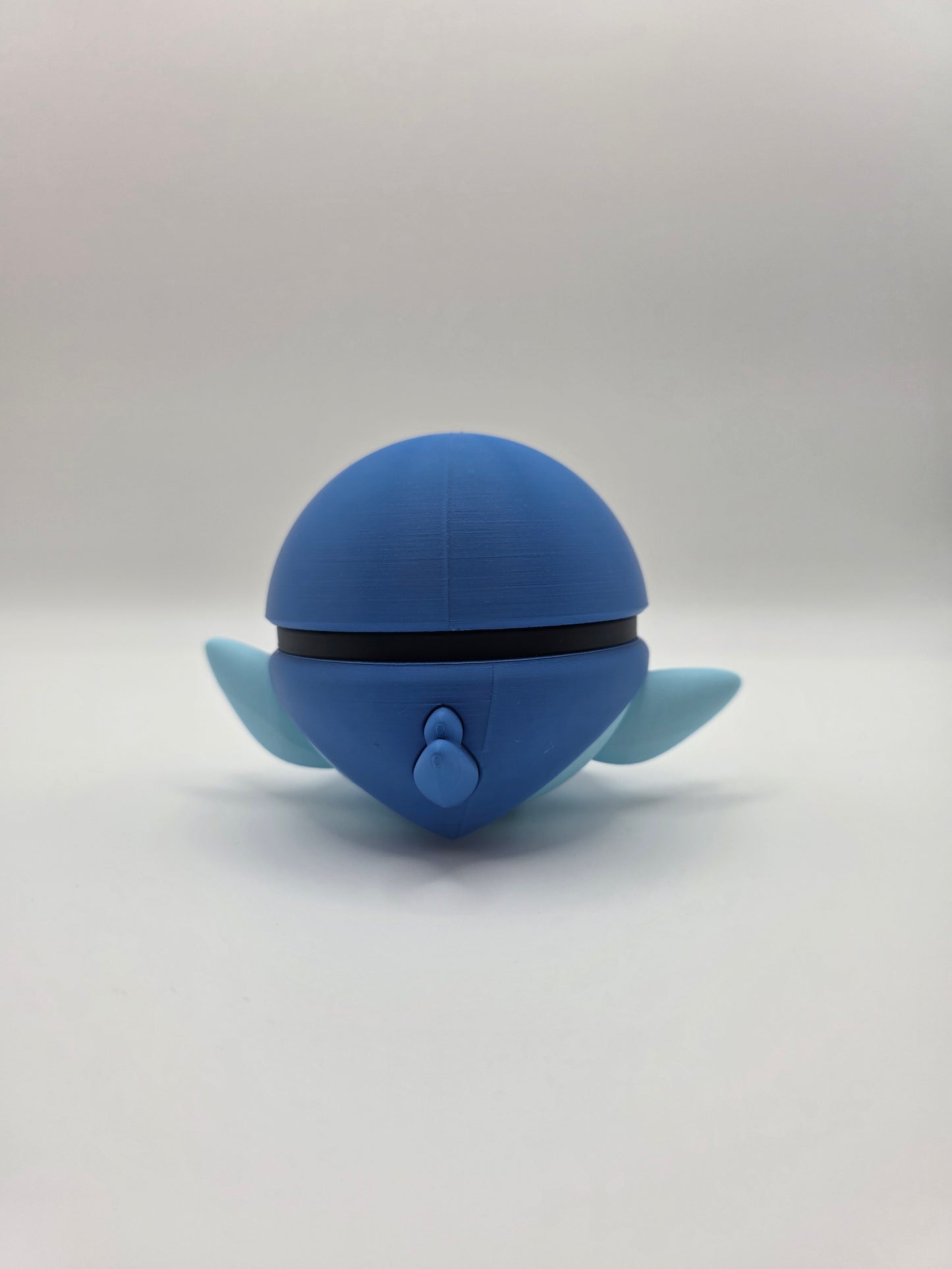 Character Design - 3D Printed Character Ball - Piplup - Unique Display Collectible.
