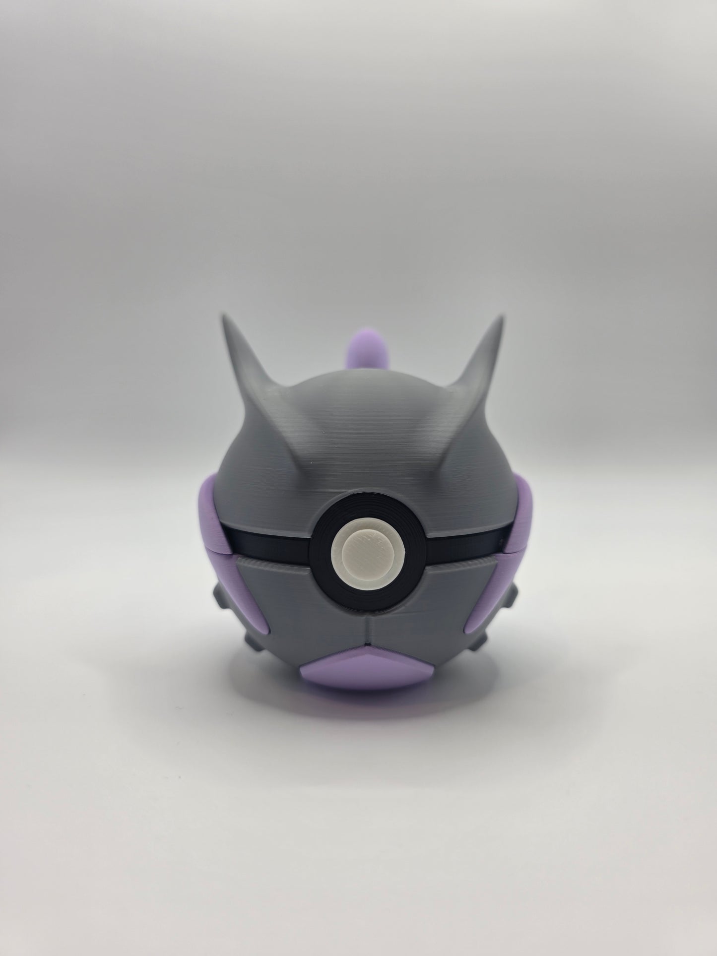 Character Design - 3D Printed Character Ball - Mega Mewtwo X- Unique Display Collectible.