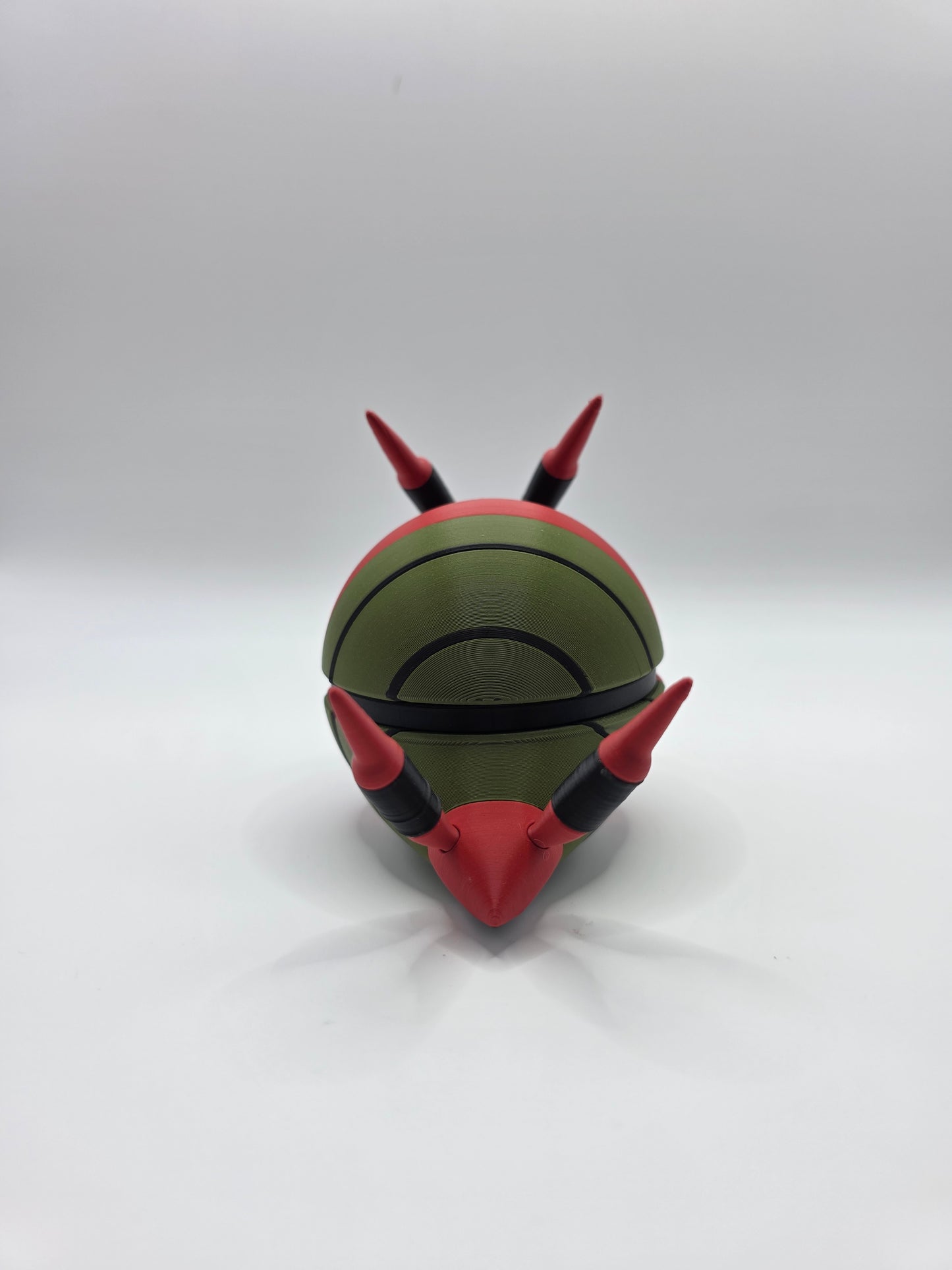 Character Design - 3D Printed Character Ball - Venipede - Unique Display Collectible.