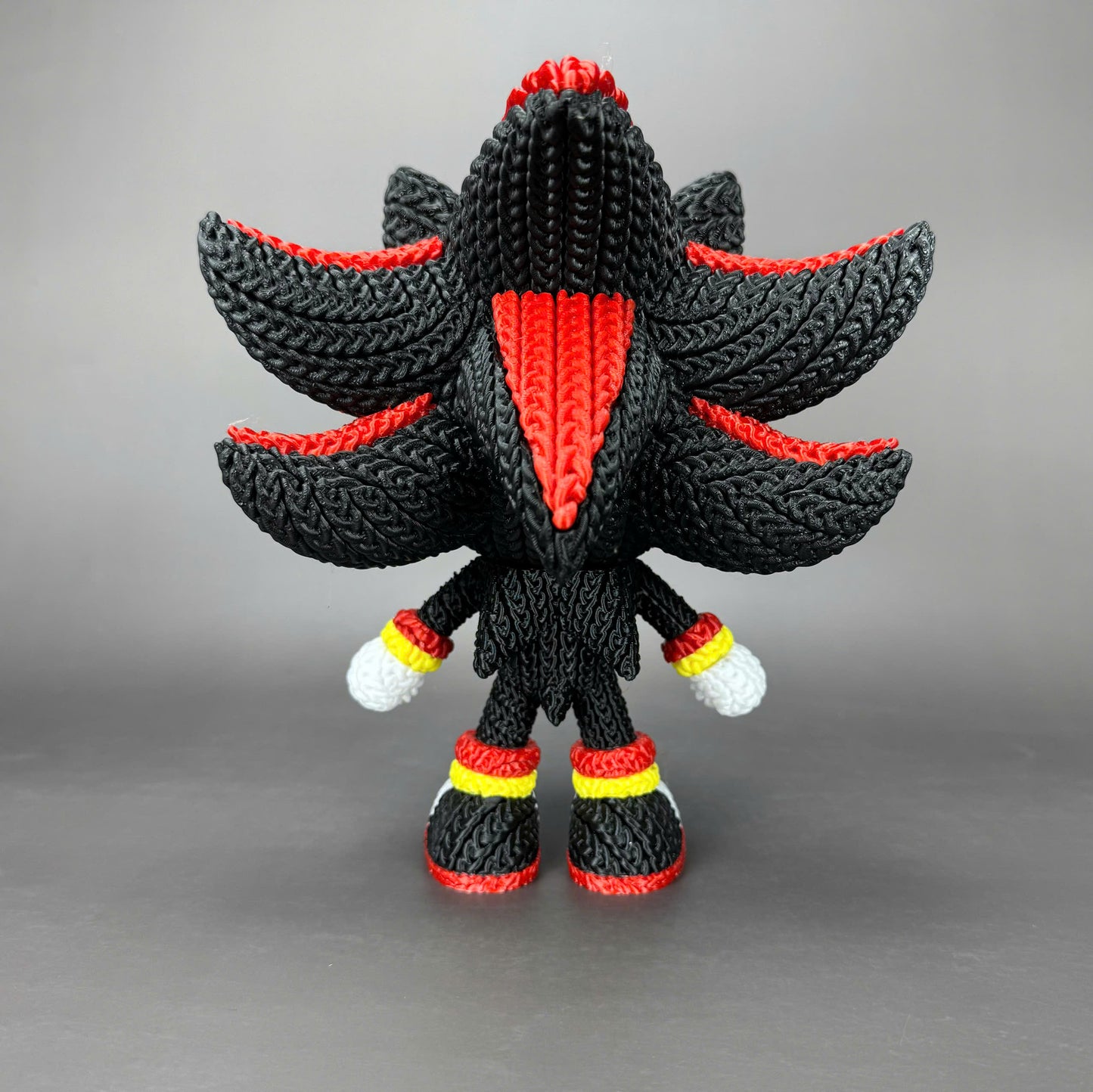 Sonic & Friends- 3D Printed Knitted Design Figures- Unique Display Fan Art Collectibles