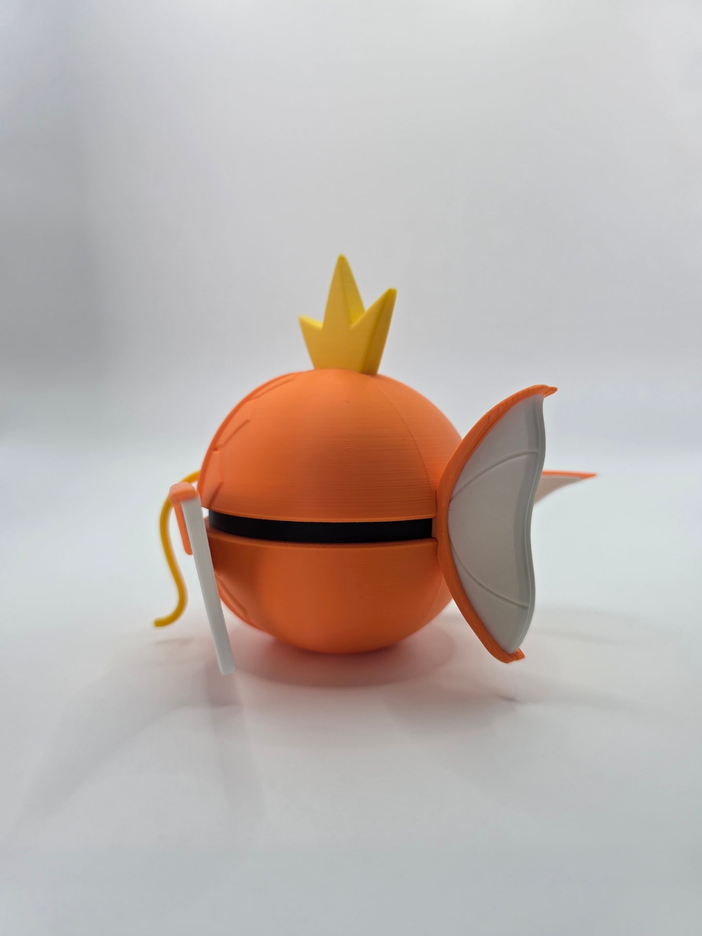 Character Design - 3D Printed Character Ball - Magikarp - Unique Display Collectible.