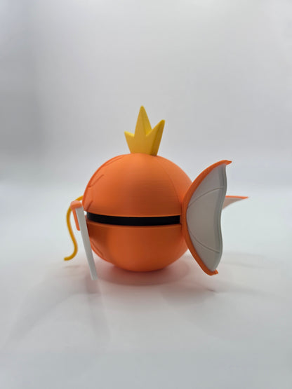 Character Design - 3D Printed Character Ball - Magikarp - Unique Display Collectible.