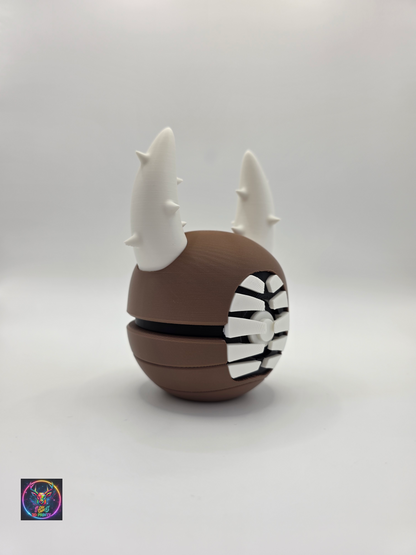 Character Design - 3D Printed Character Ball - Pinsir - Unique Display Collectible.