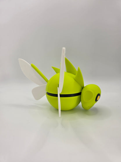 Character Design - 3D Printed Character Ball - Scizor - Unique Display Collectible.