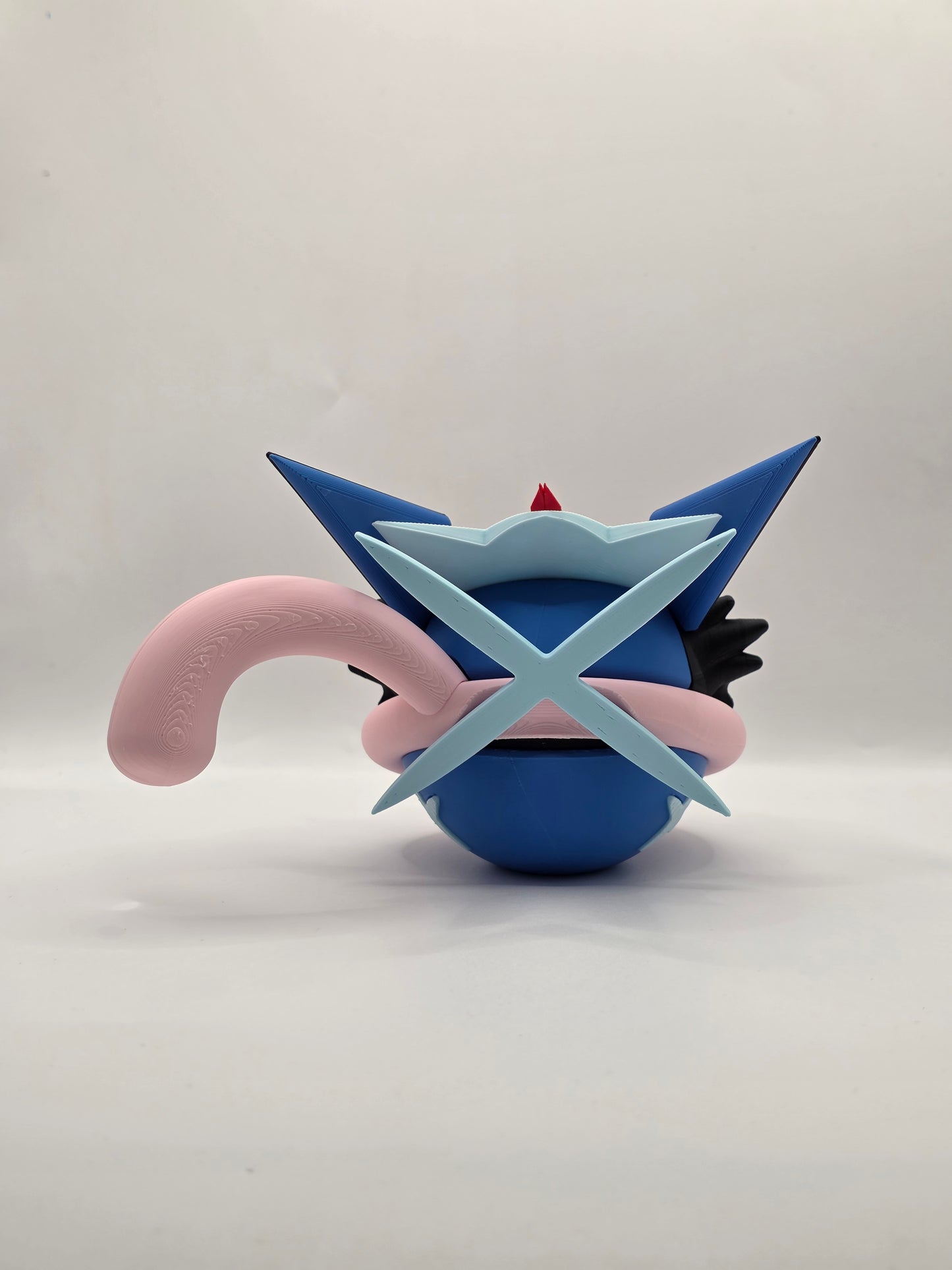 Character Design - 3D Printed Character Ball - Greninja - Unique Display Collectible.