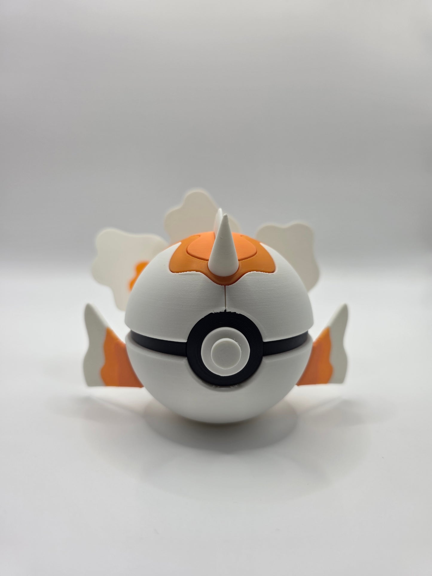 Character Design - 3D Printed Character Ball - Goldeen - Unique Display Collectible.