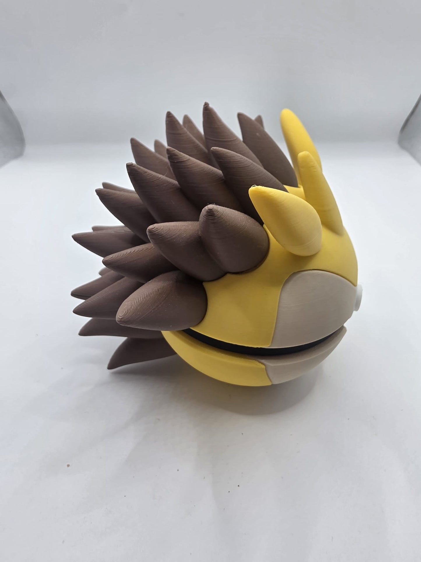 Pokemon Character Design - 3D Printed Pokeball - Sandslash - Exclusive Display Collectible.