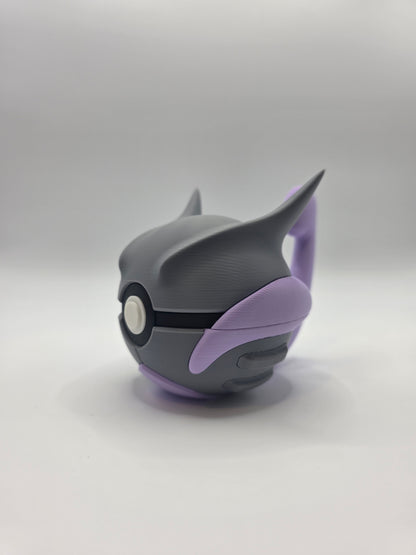 Character Design - 3D Printed Character Ball - Mega Mewtwo X- Unique Display Collectible.