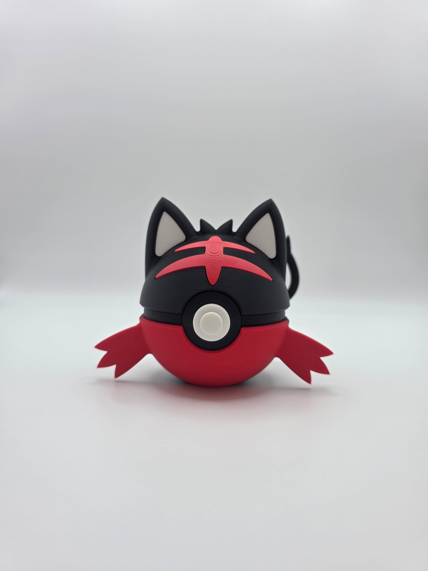 Character Design - 3D Printed Character Ball - Litten - Unique Display Collectible.