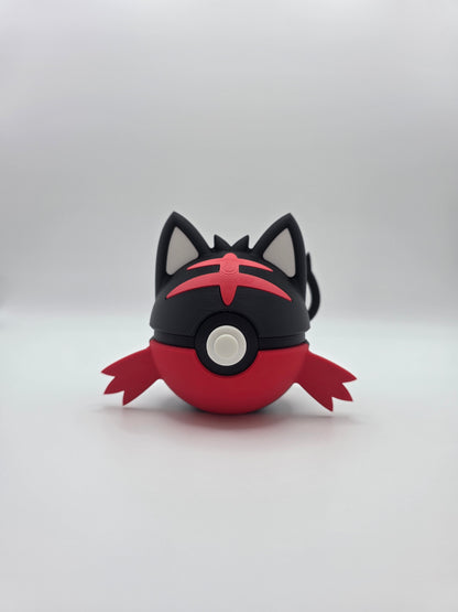 Character Design - 3D Printed Character Ball - Litten - Unique Display Collectible.