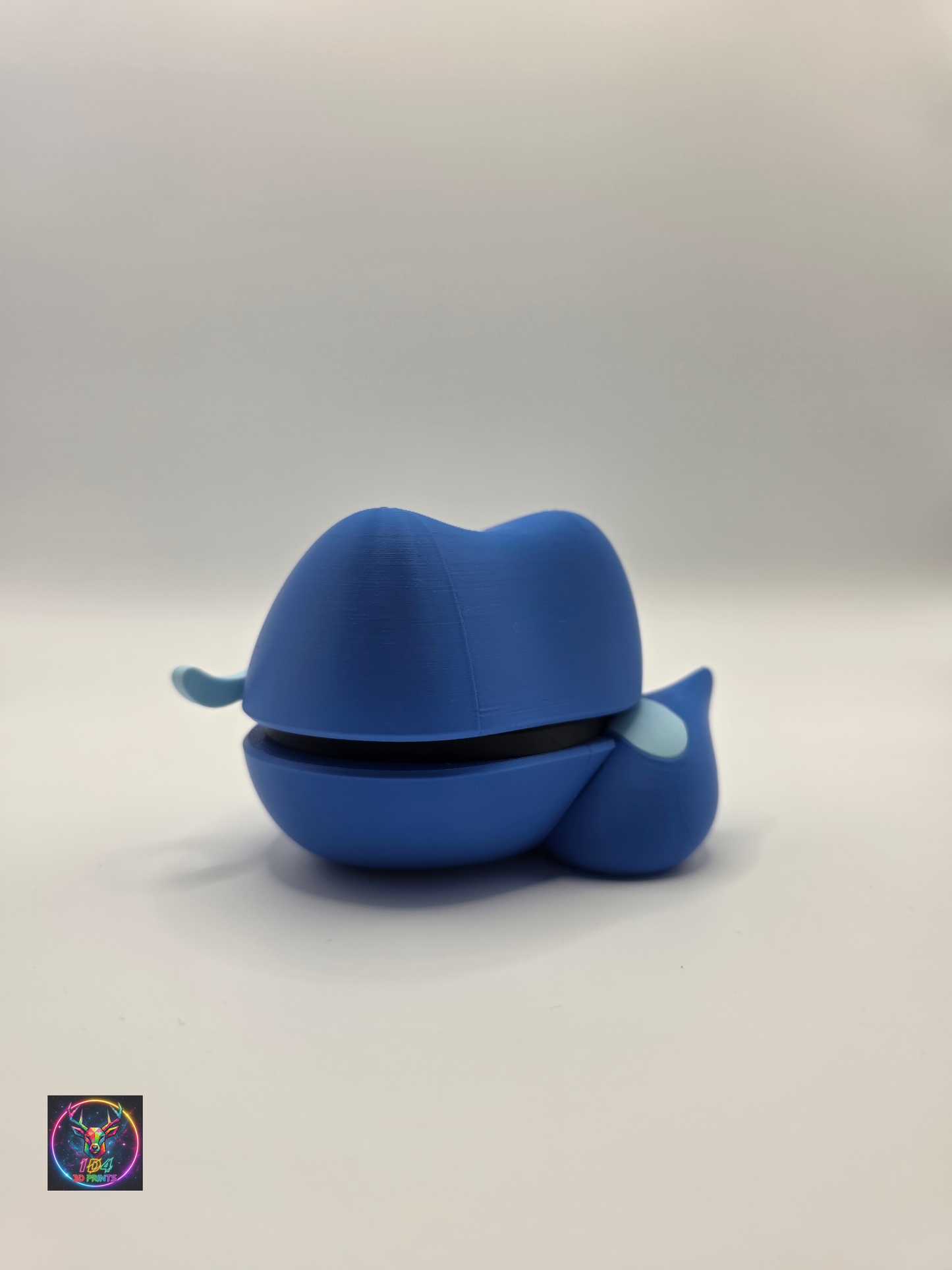Character Design - 3D Printed Character Ball - Gecqua - Unique Display Collectible.