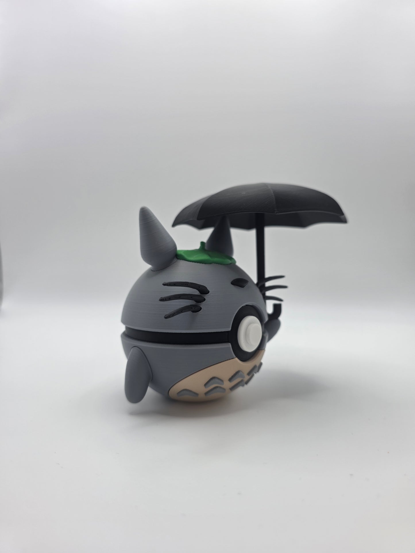 Character Design - 3D Printed Character Ball - Totoro - Unique Display Collectible.