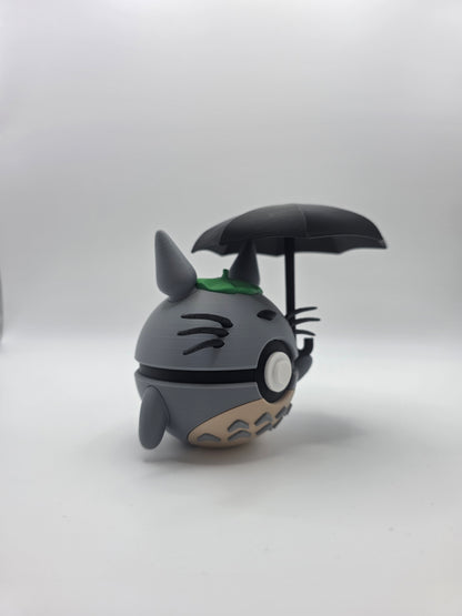 Character Design - 3D Printed Character Ball - Totoro - Unique Display Collectible.