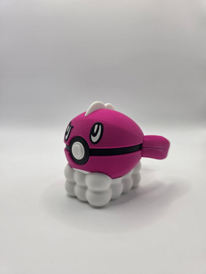 Character Design - 3D Printed Character Ball - Tatsugiri - Unique Display Collectible.