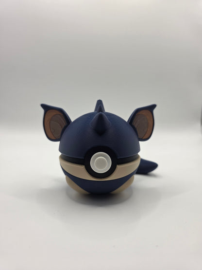 Character Design - 3D Printed Character Ball - Nidoqueen - Unique Display Collectible.