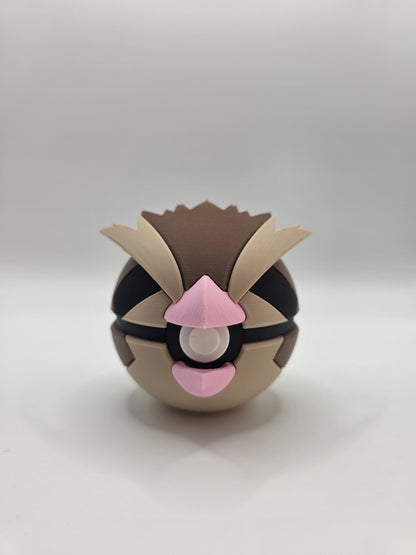 Character Design - 3D Printed Character Ball - Pidgey - Unique Display Collectible.