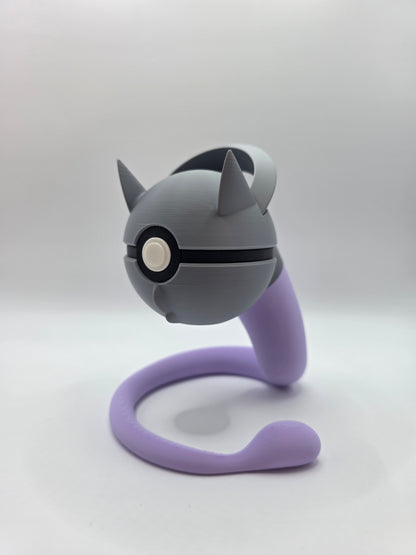 Character Design - 3D Printed Character Ball - Mega Mewtwo Y - Unique Display Collectible.