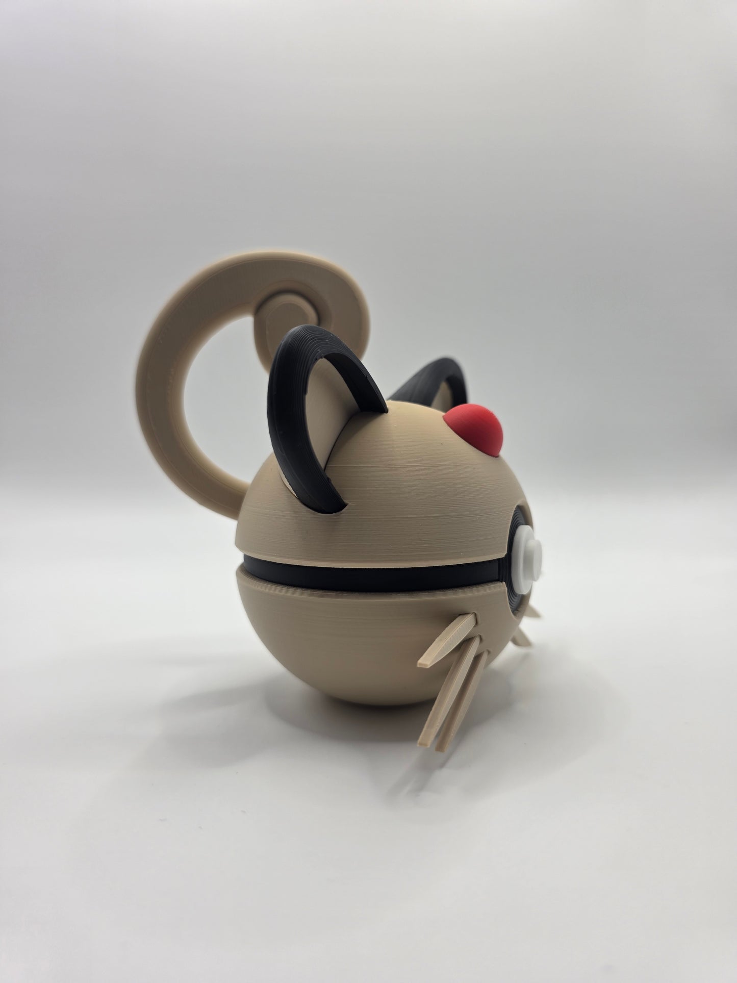 Character Design - 3D Printed Character Ball - Persian - Unique Display Collectible.
