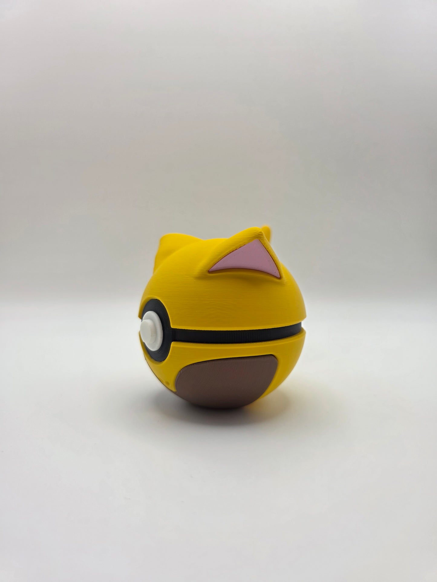 Character Design - 3D Printed Character Ball - Abra - Unique Display Collectible.