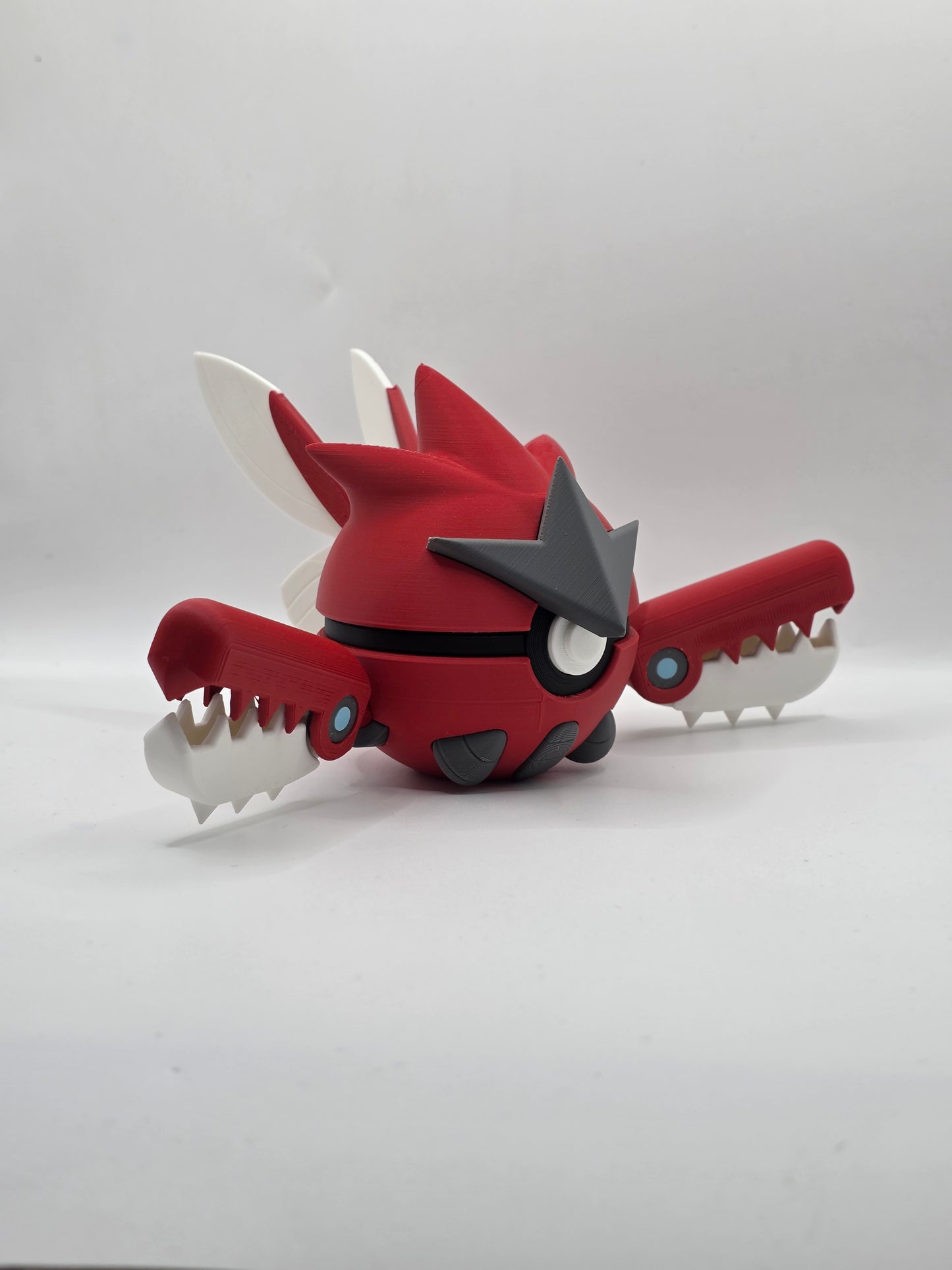 Character Design - 3D Printed Character Ball - Mega Scizor - Unique Display Collectible.