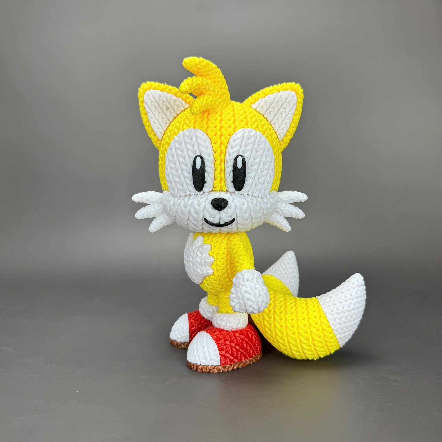 Sonic & Friends- 3D Printed Knitted Design Figures- Unique Display Fan Art Collectibles